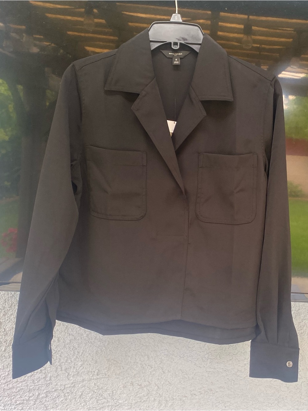 Banana Republic Jacket Style Blouse NWT $75